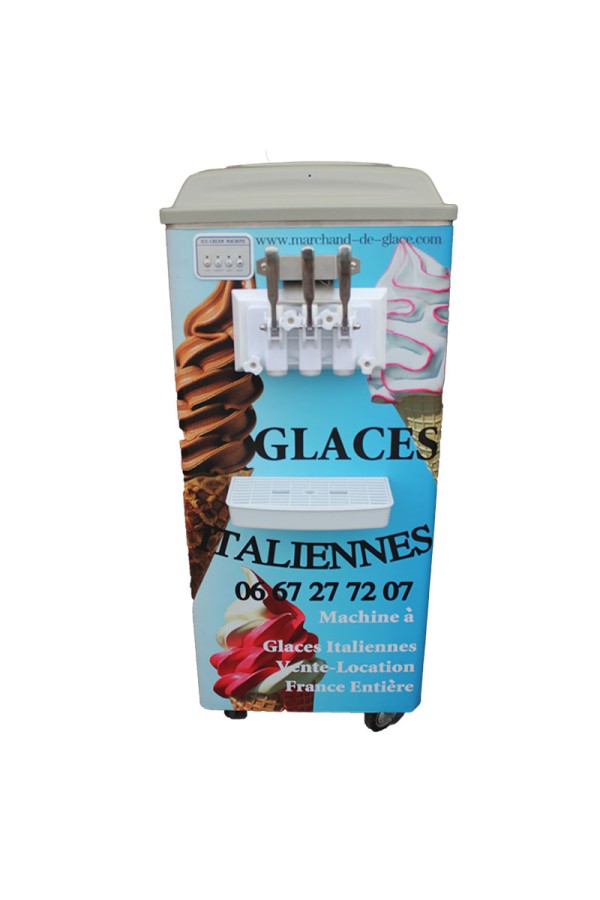 parfum pêche - Le marchand de glace