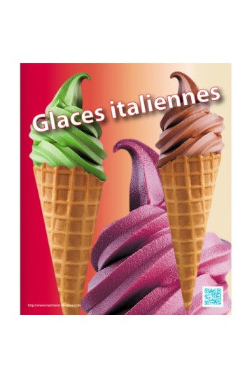 Affiche 3 Glaces italiennes