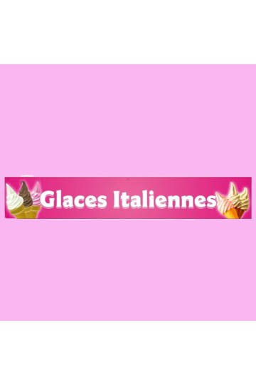 Banderole plastifiée